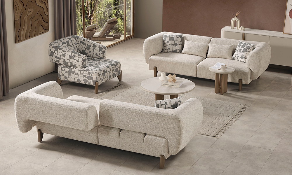 Ahuse Bronz Koltuk Takımı