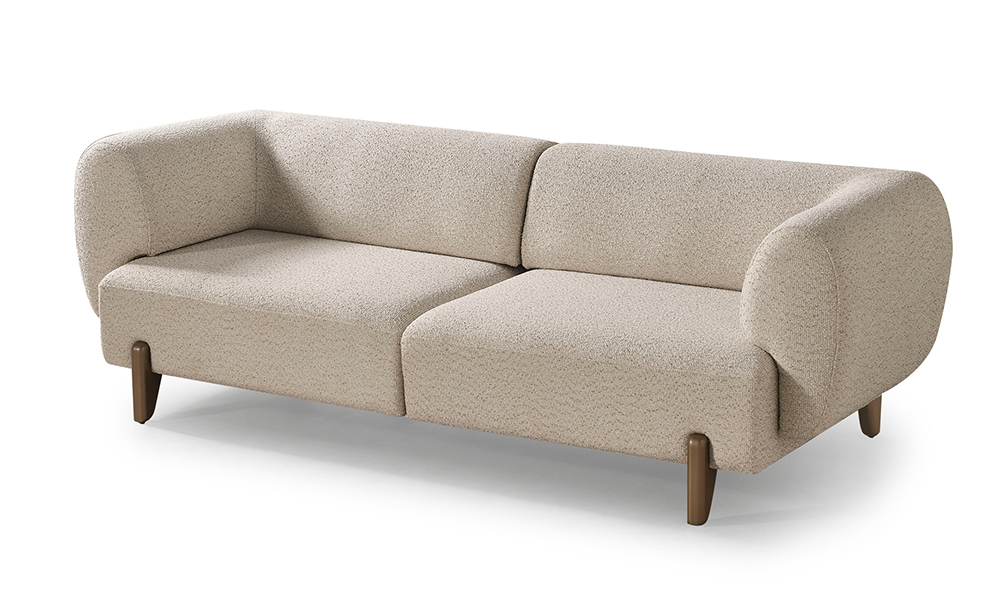 Ahuse Bronz Üçlü Koltuk