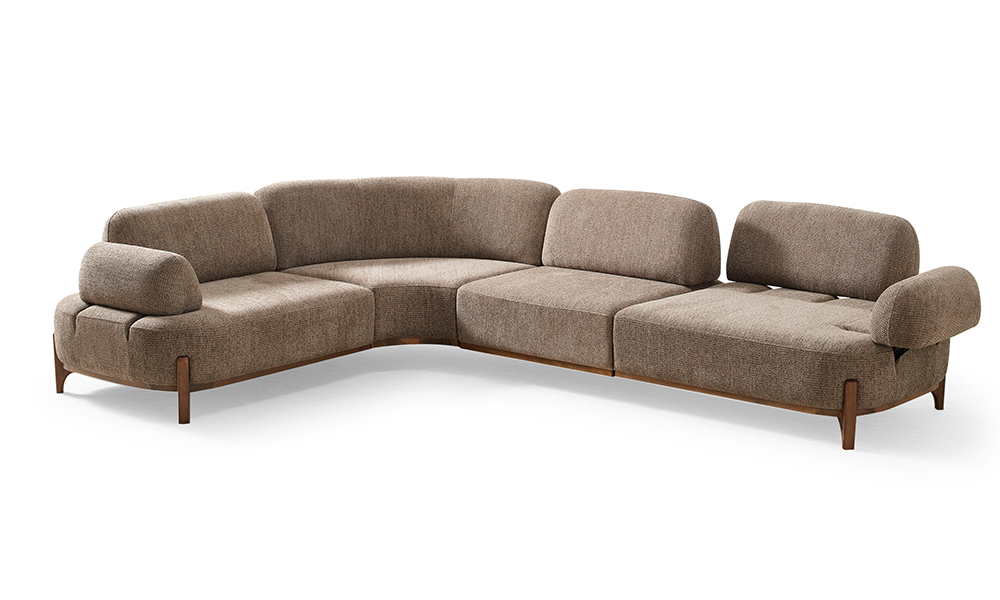 Ahuse Ceviz Köşe Koltuk Takımı