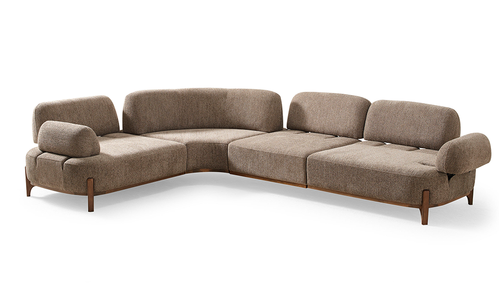 Ahuse Ceviz Köşe Koltuk Takımı