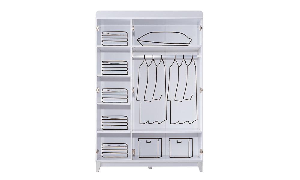 Berlin 3 Kapaklı Dolap