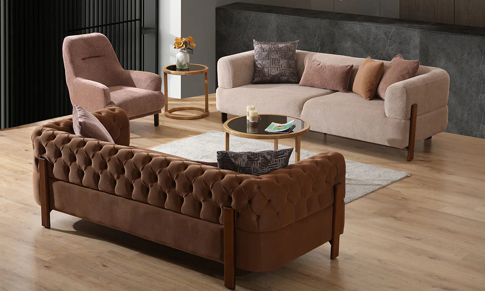 Cratos Wood Koltuk Takımı