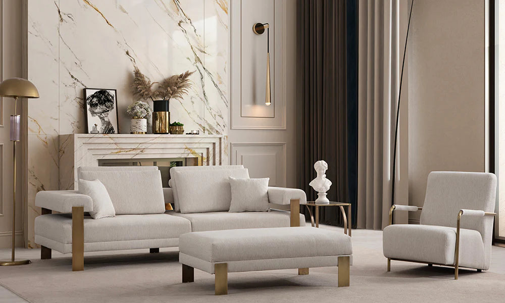 Deep Living Antik Koltuk Takımı