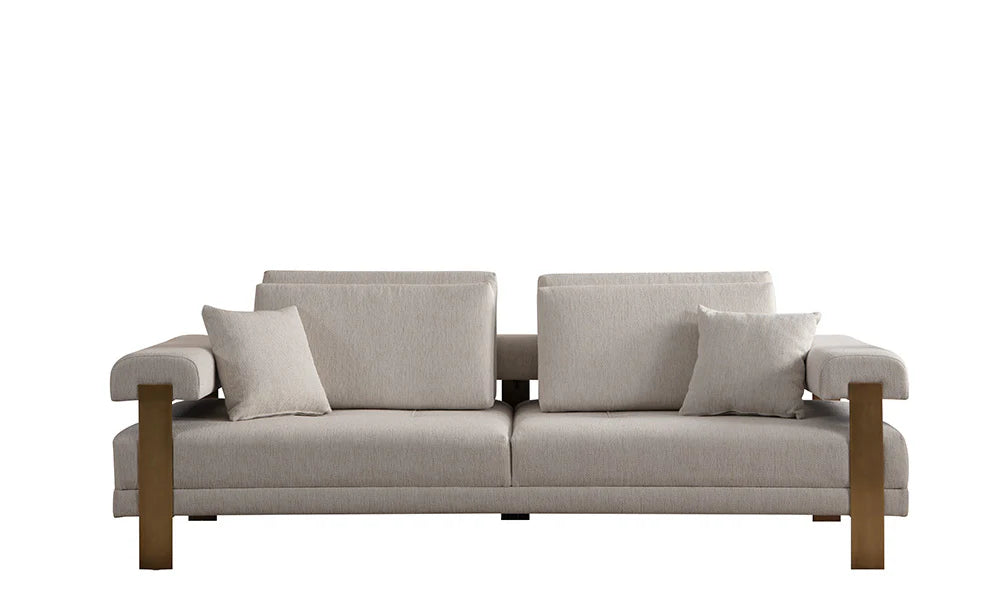 Deep Living Antik Üçlü Koltuk
