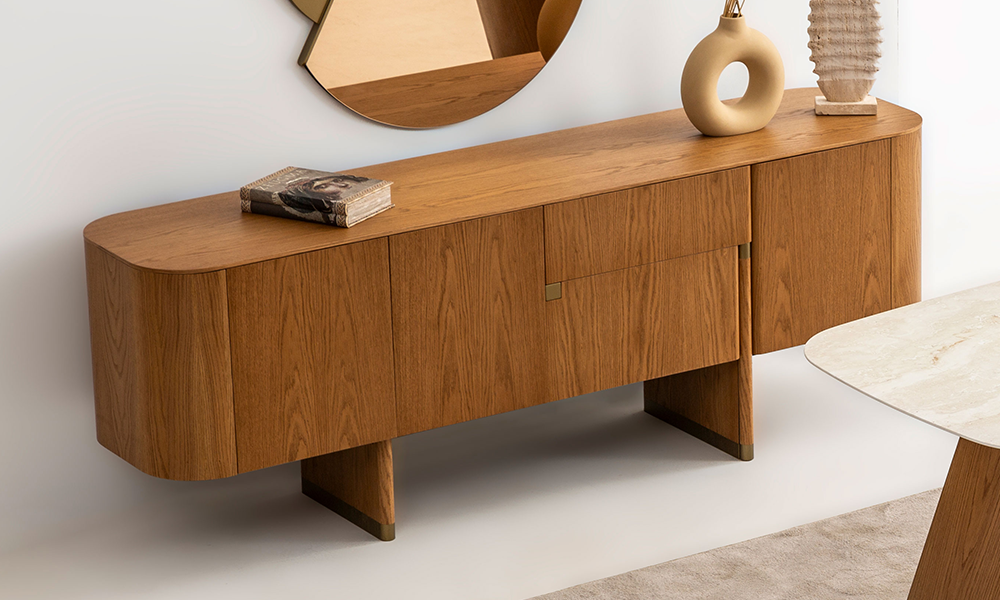 Delta Yemek Odası Takımı (Açık Meşe)