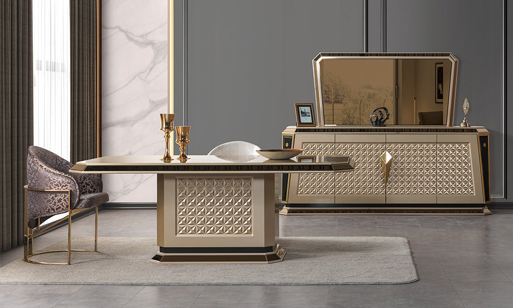 Diamond Luxury Yemek Odası Takımı