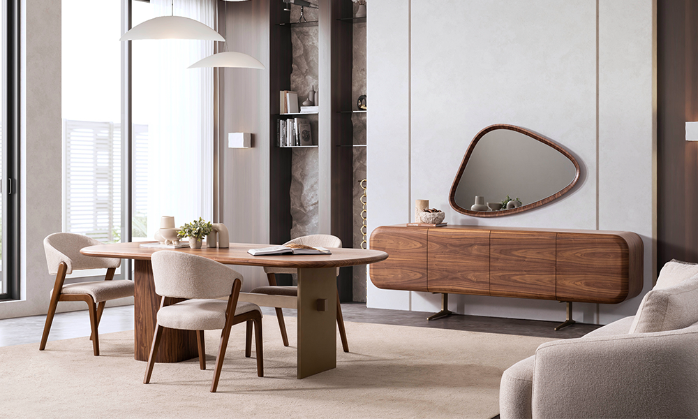 Lugano Yemek Odası Takımı