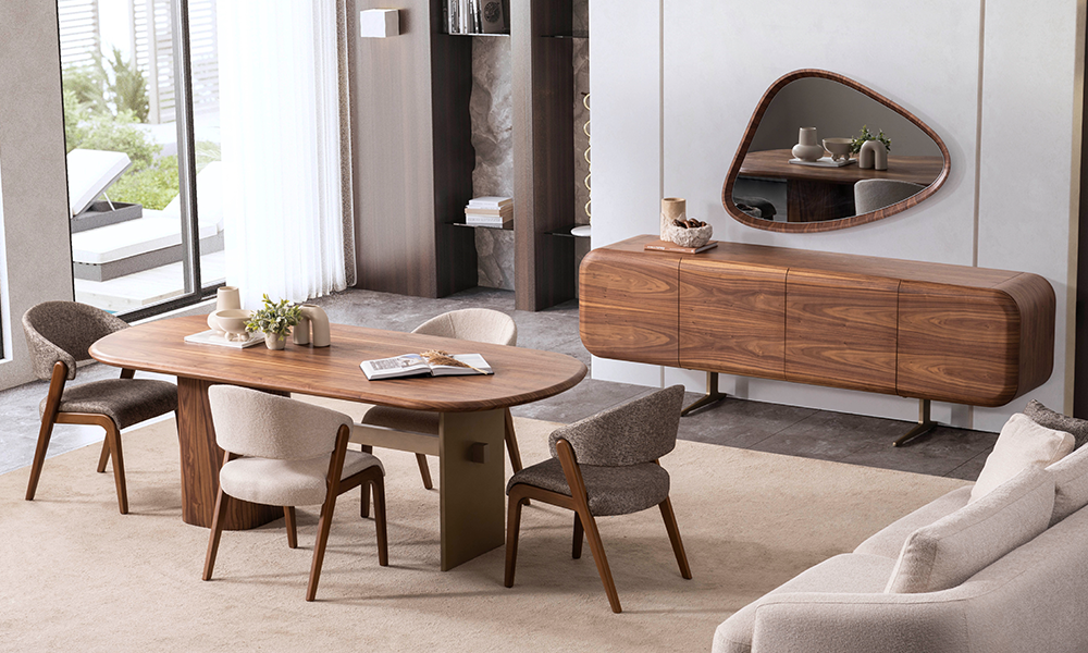 Lugano Yemek Odası Takımı