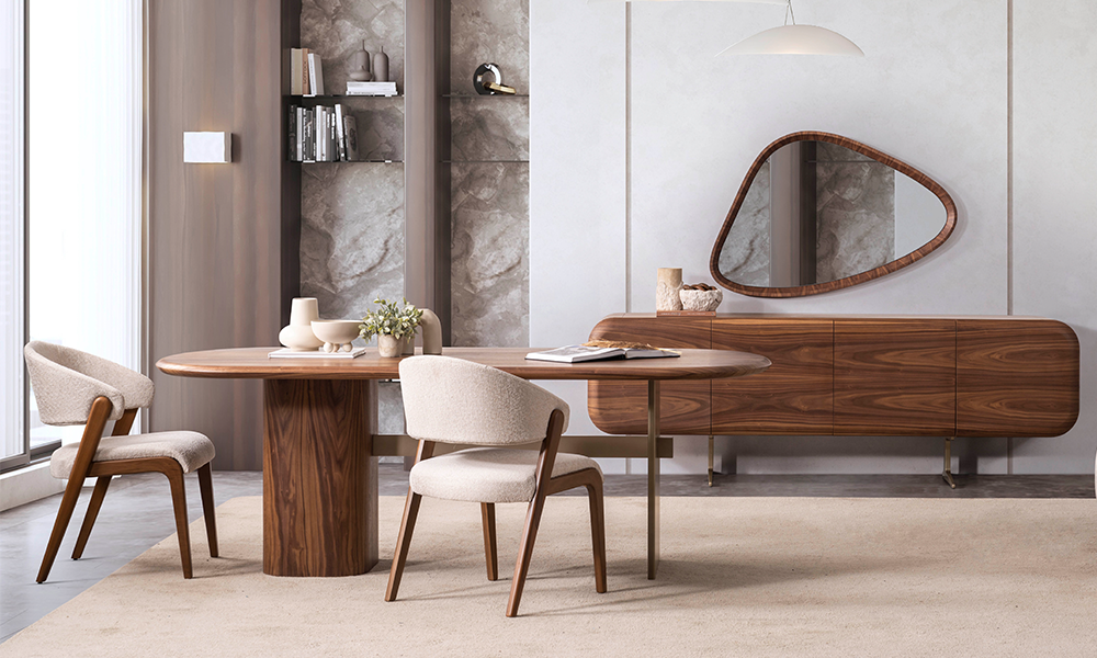 Lugano Yemek Odası Takımı