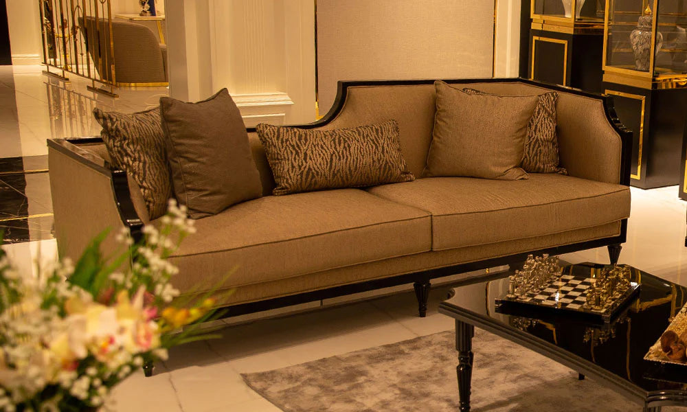 Maserati Art Deco Üçlü Koltuk