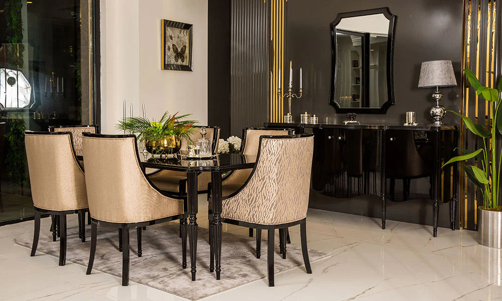 Maserati Art Deco Yemek Odası Takımı