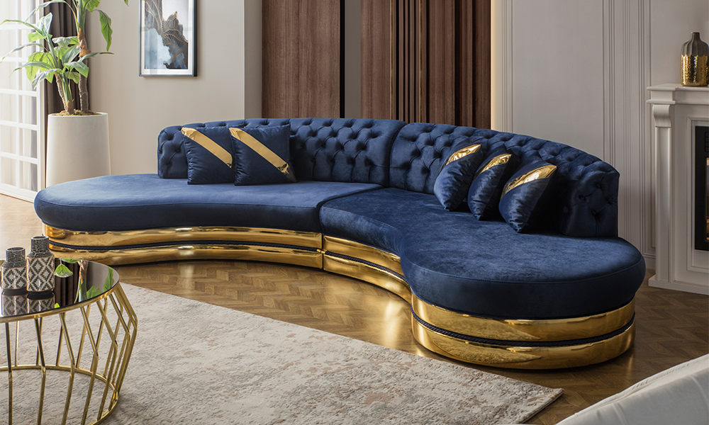 Milano Vintage Beşli Koltuk