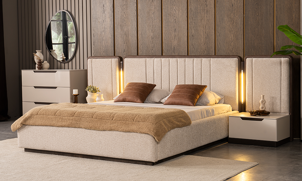 Milano Plus Köşe Gardıroplu Yatak Odası Takımı