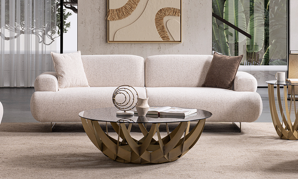 New Malta Üçlü Koltuk