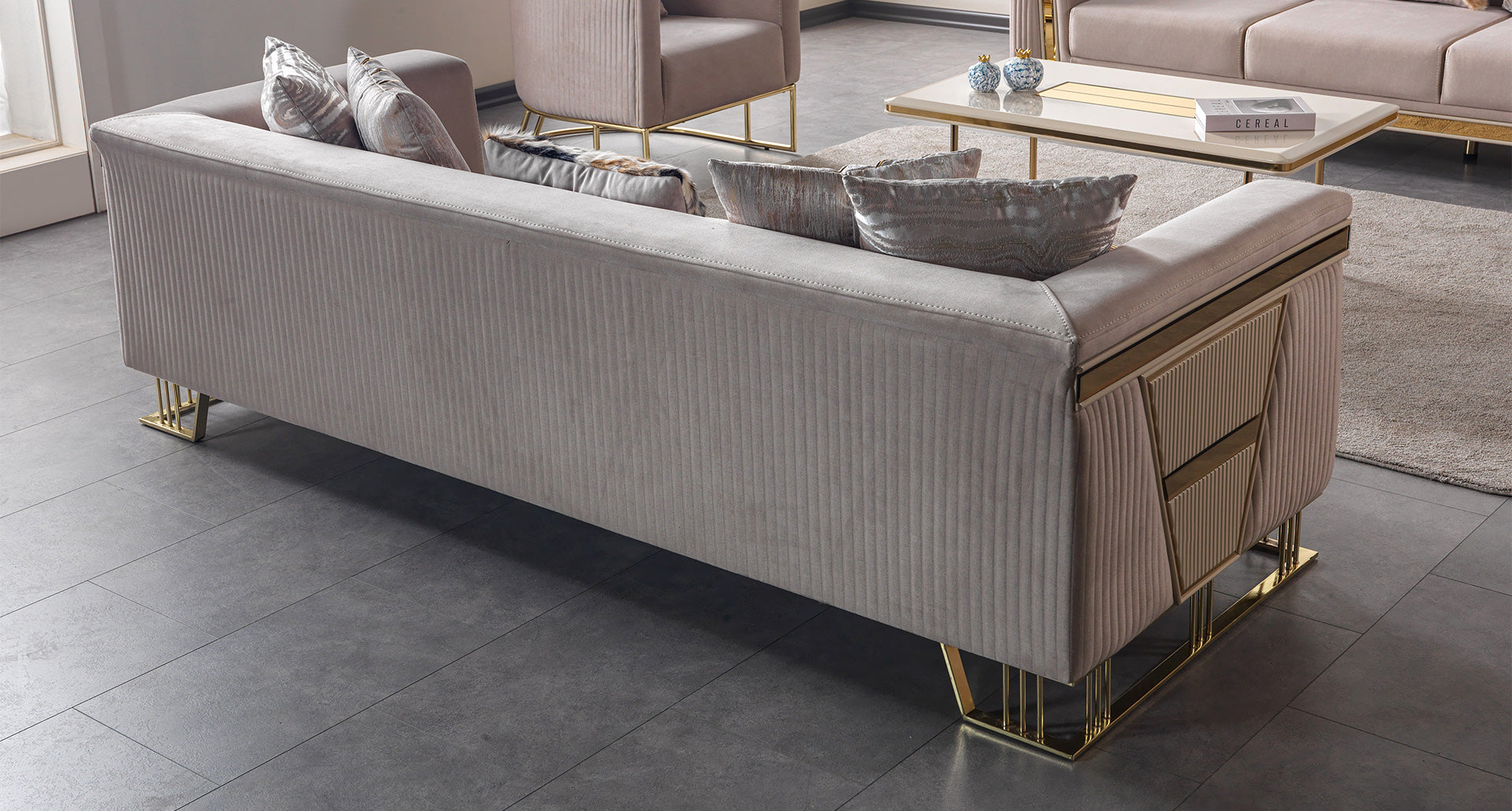 Nisan Luxury Üçlü Koltuk