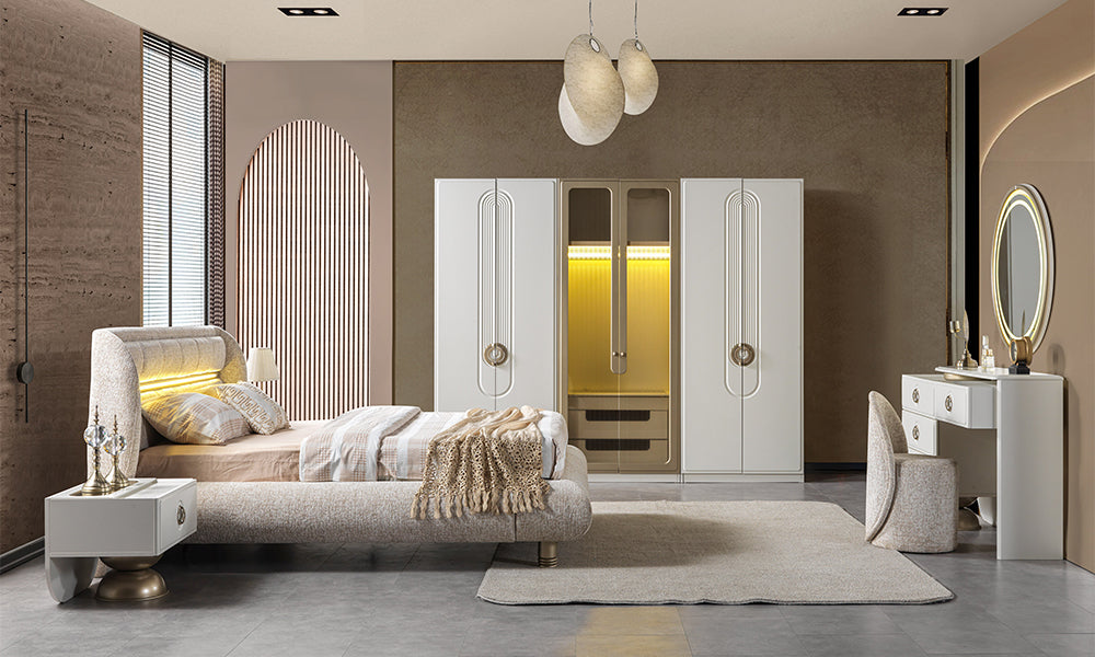 Turkuaz Luxury Yatak Odası Takımı