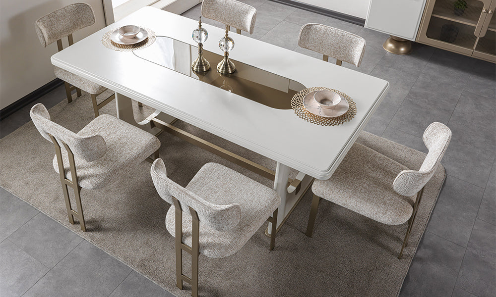 Turkuaz Luxury Yemek Masası