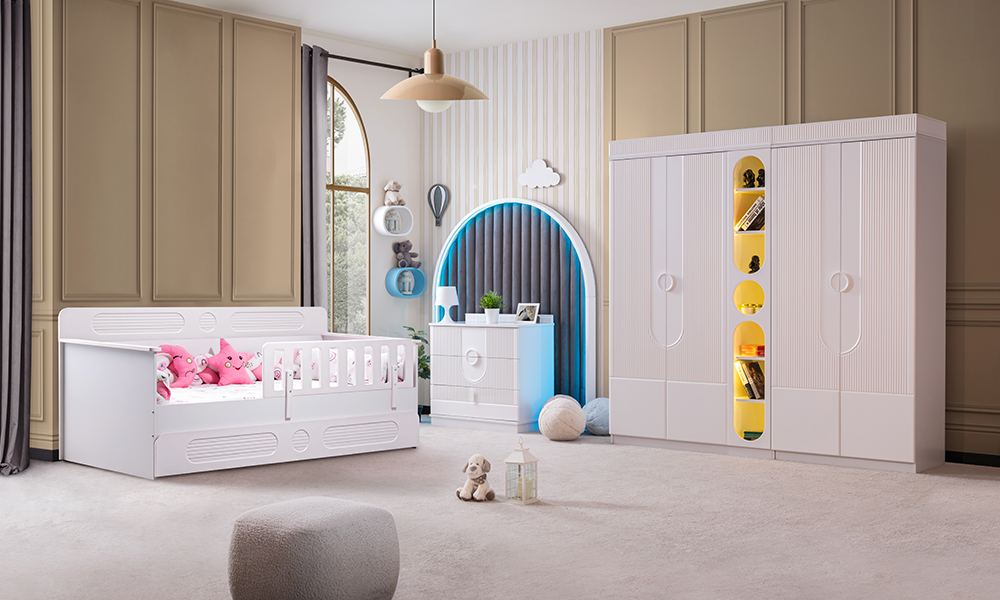 Vira Genç Odası Takımı (Beyaz)