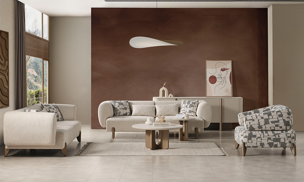 Ahuse Bronz Koltuk Takımı