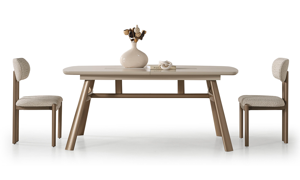 Ahuse Bronz Yemek Odası Takımı