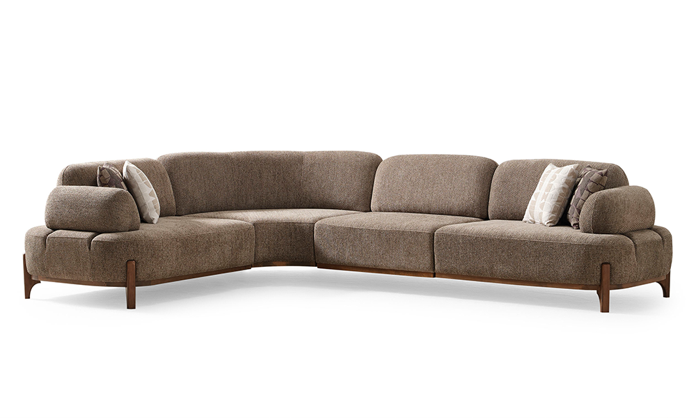 Ahuse Ceviz Köşe Koltuk Takımı