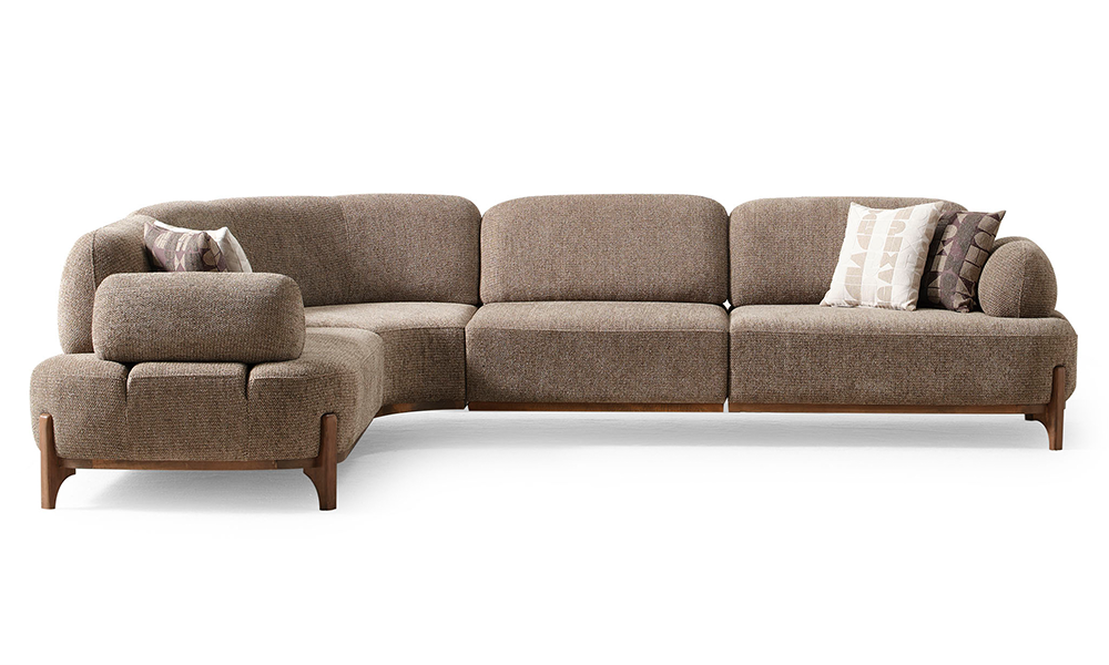 Ahuse Ceviz Köşe Koltuk Takımı