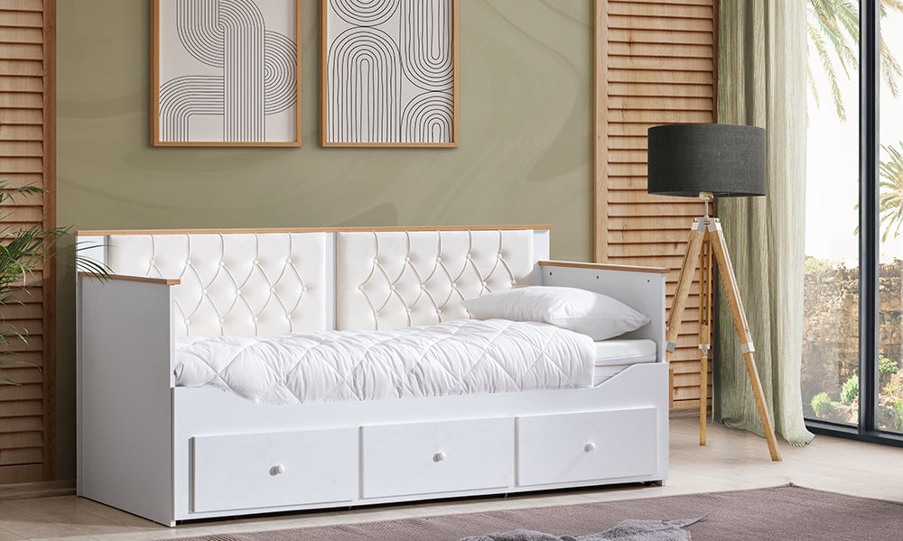 Alaçatı Bazalı Divan Karyola