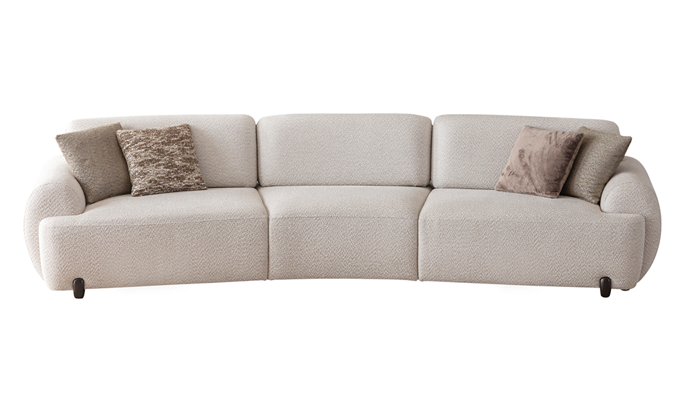 Browni Üçlü Koltuk