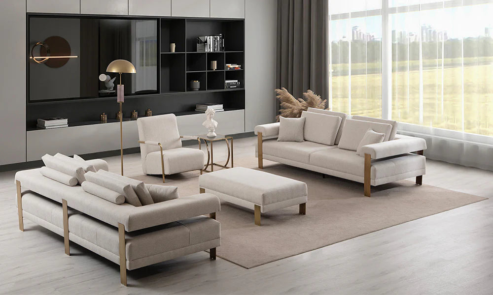 Deep Living Antik Koltuk Takımı