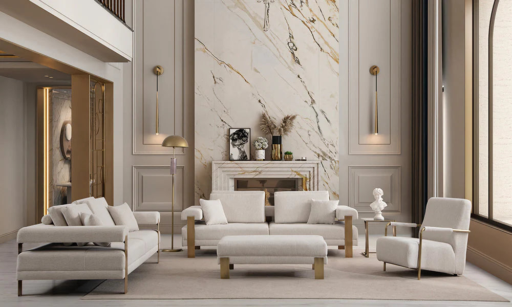 Deep Living Antik Koltuk Takımı