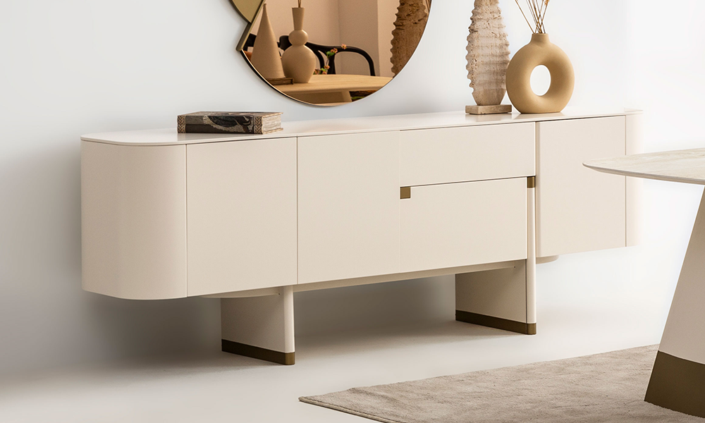 Delta Yemek Odası Takımı (Ekru)