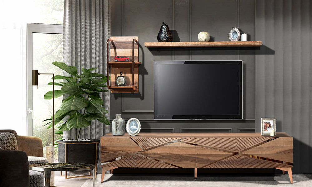 Diamond Ceviz Tv Ünitesi