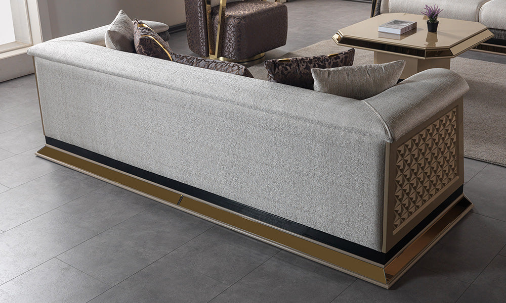 Diamond Luxury Üçlü Koltuk