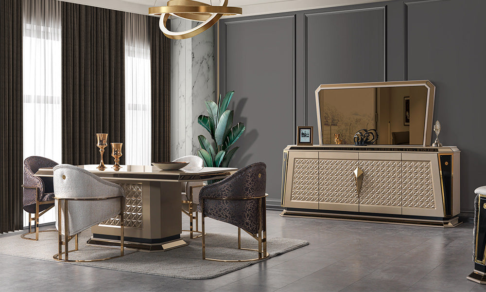 Diamond Luxury Yemek Odası Takımı