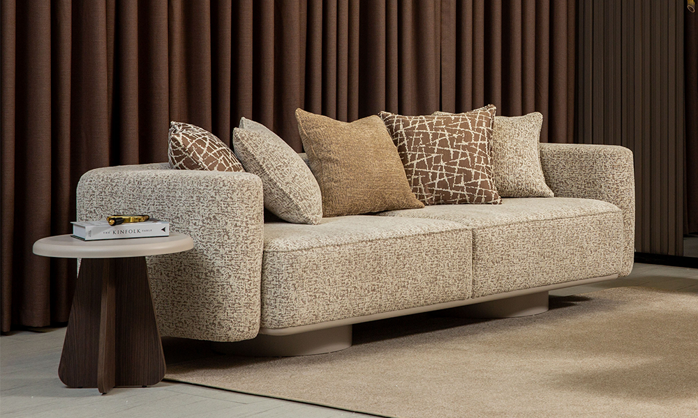 Golf Art Deco Üçlü Koltuk