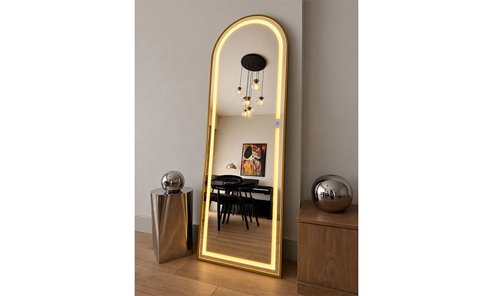 LED'li Gold Boy Aynası