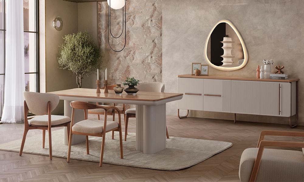 Lotus Yemek Odası Takımı
