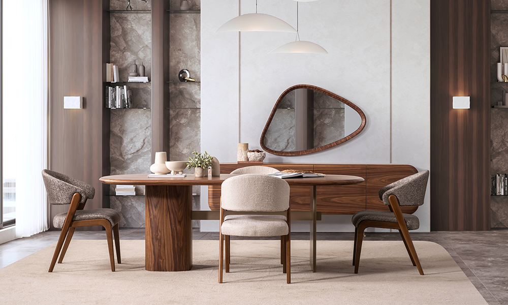 Lugano Yemek Odası Takımı