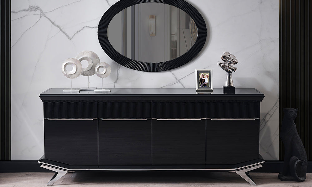 Masarati Silver Yemek Odası Takımı