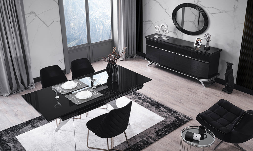 Masarati Silver Yemek Odası Takımı