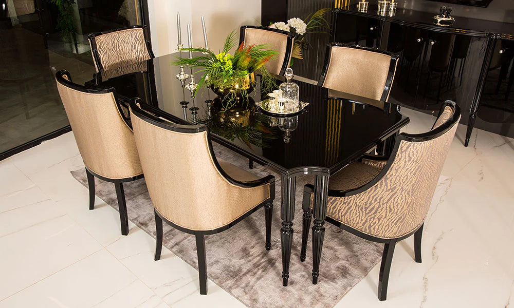 Maserati Art Deco Yemek Odası Takımı