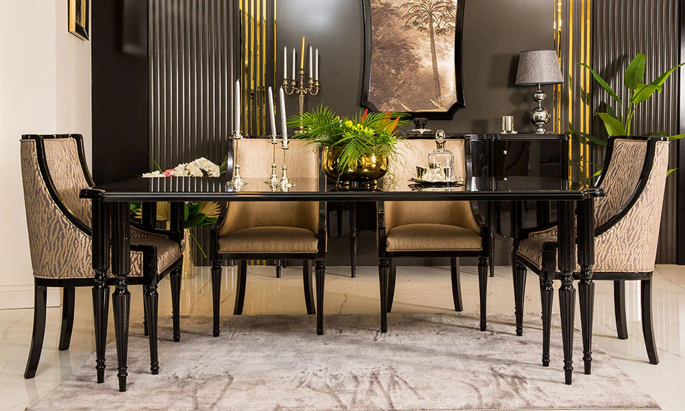 Maserati Art Deco Yemek Odası Takımı