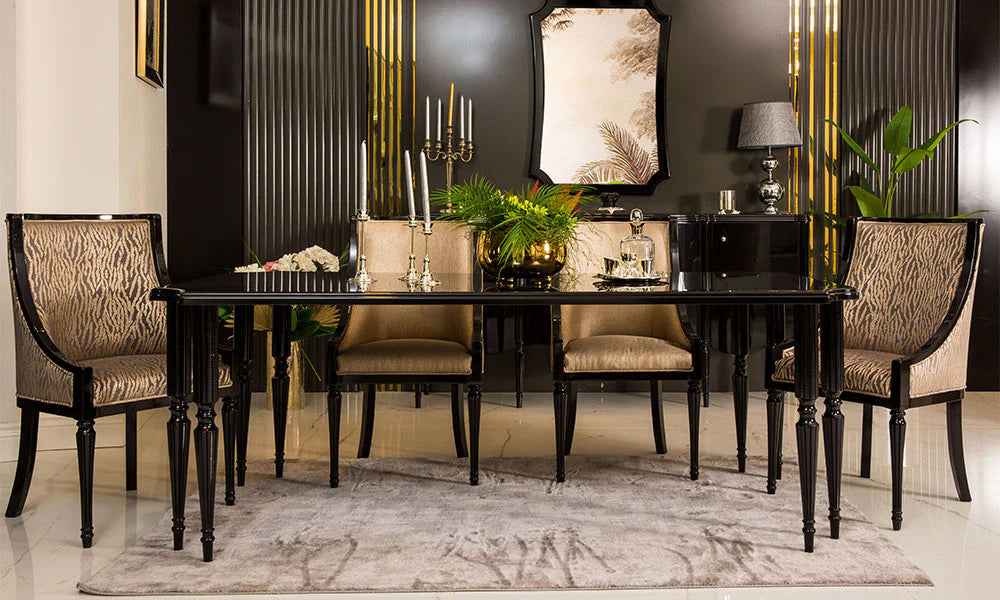 Maserati Art Deco Yemek Odası Takımı