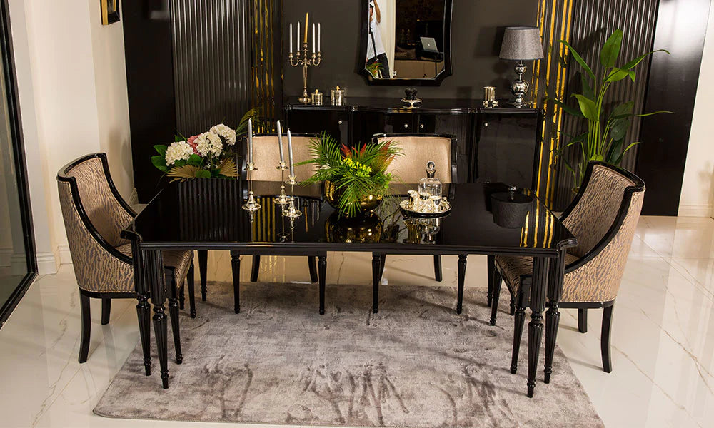 Maserati Art Deco Yemek Odası Takımı