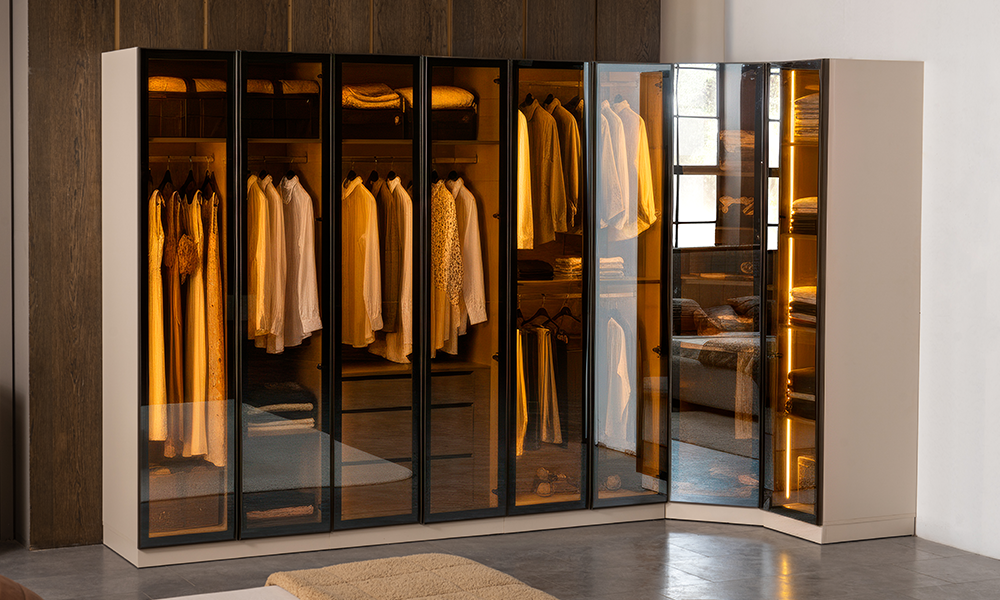 Milano Plus Köşe Gardıroplu Yatak Odası Takımı