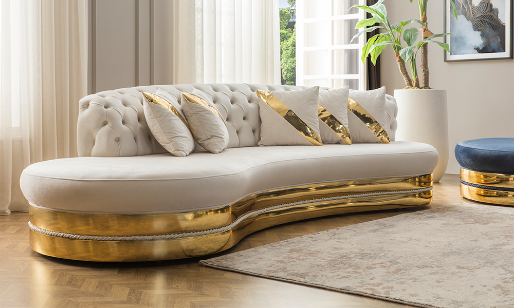 Milano Vintage Dörtlü Koltuk