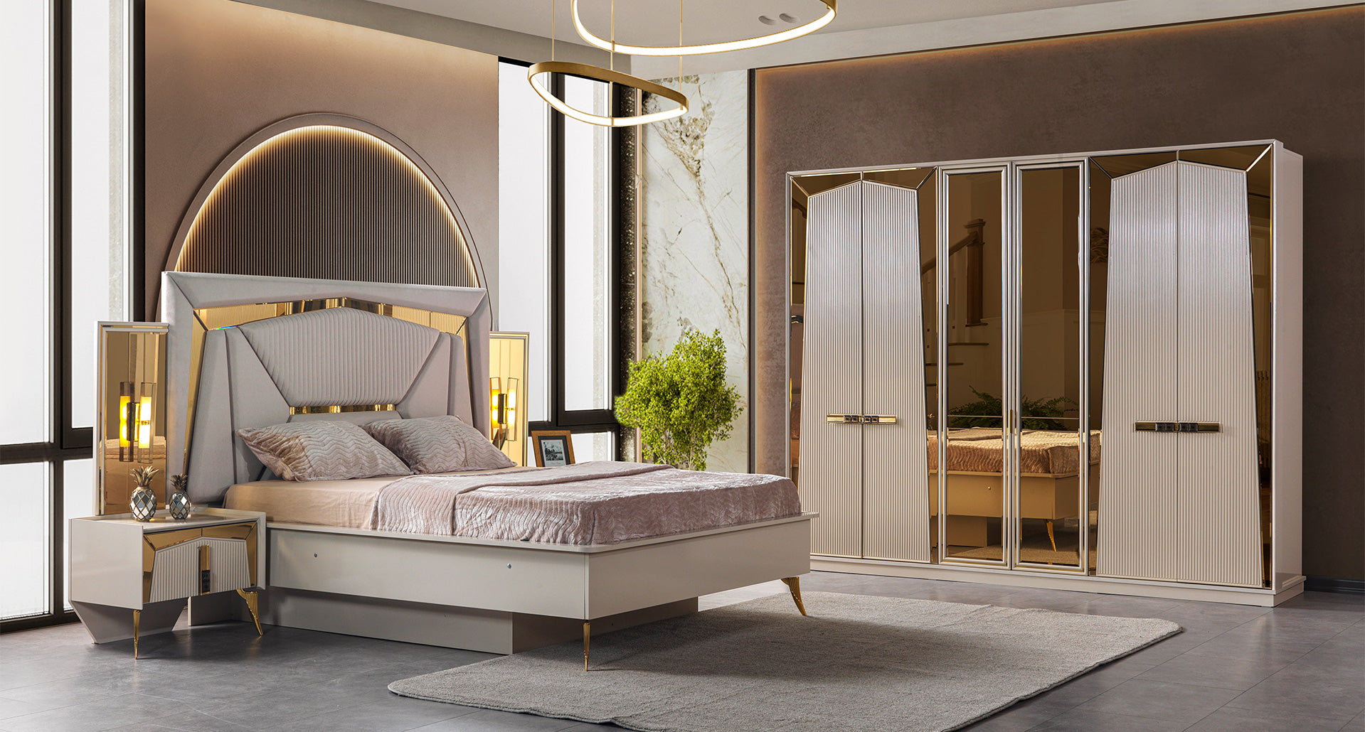 Nisan Luxury Yatak Odası Takımı