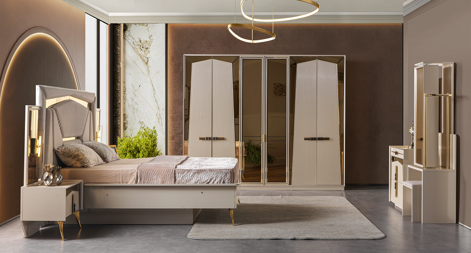 Nisan Luxury Yatak Odası Takımı