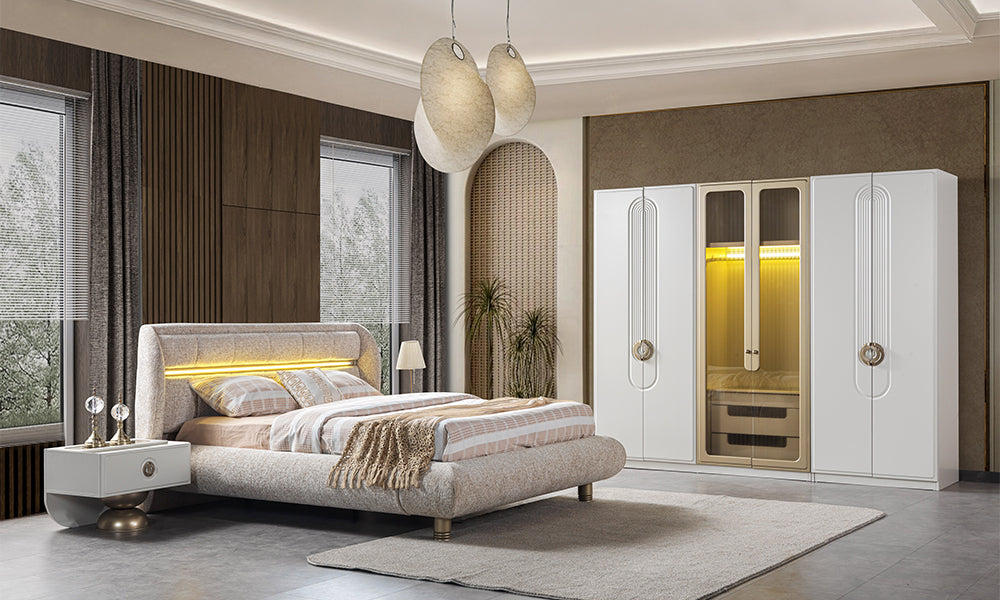 Turkuaz Luxury Yatak Odası Takımı