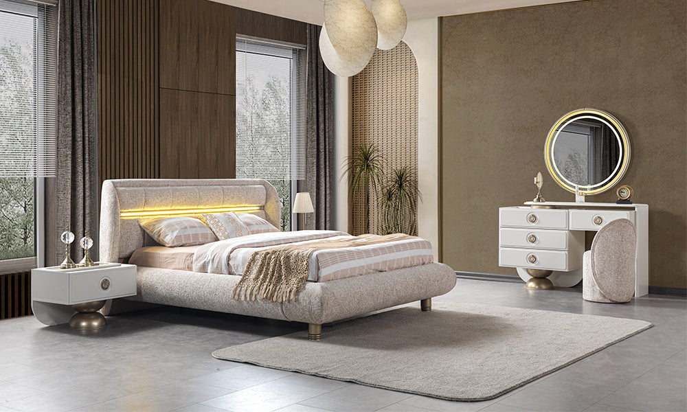Turkuaz Luxury Yatak Odası Takımı